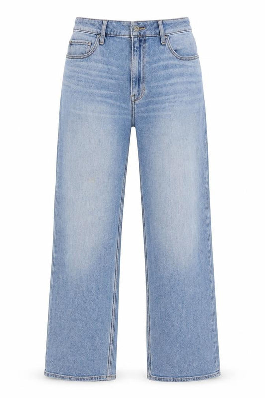 Womens UK Size 5 Slim Hollister Regular Fit Straight Blue Jeans