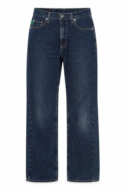 Womens UK Size 26 United Colors of Benetton Regular Fit Straight Blue Jeans