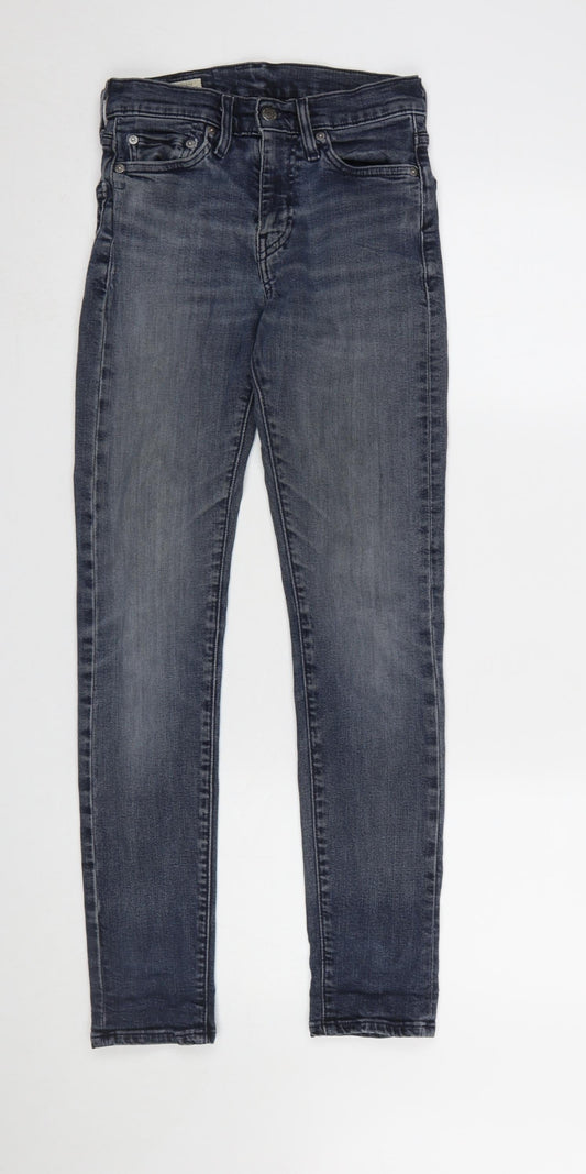 Womens UK Size 10 Levi's Slim Fit Skinny Blue Jeans