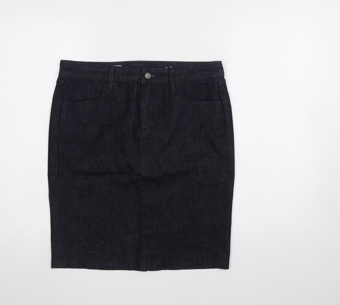Womens UK Size 10 Gap Straight & Pencil Denim Skirt