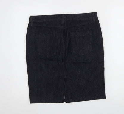 Womens UK Size 10 Gap Straight & Pencil Denim Skirt