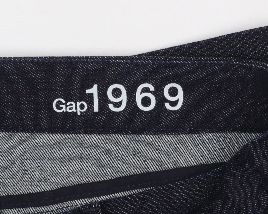 Womens UK Size 10 Gap Straight & Pencil Denim Skirt