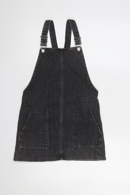 Womens UK Size 6 Topshop Pinafore/Dungaree Dress