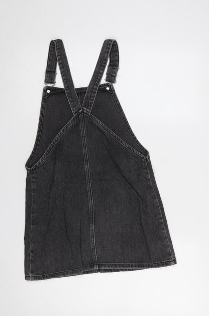 Womens UK Size 6 Topshop Pinafore/Dungaree Dress