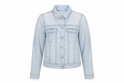 Womens UK Size XS Mango Blue Basic Jacket