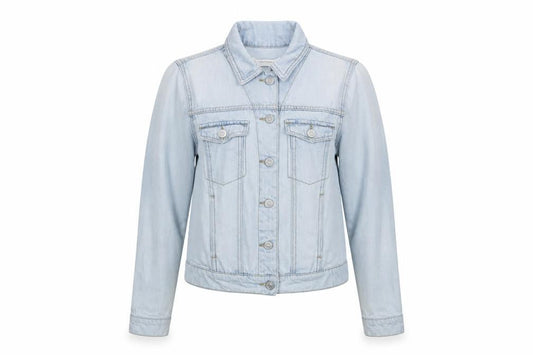 Womens UK Size XS Mango Blue Basic Jacket