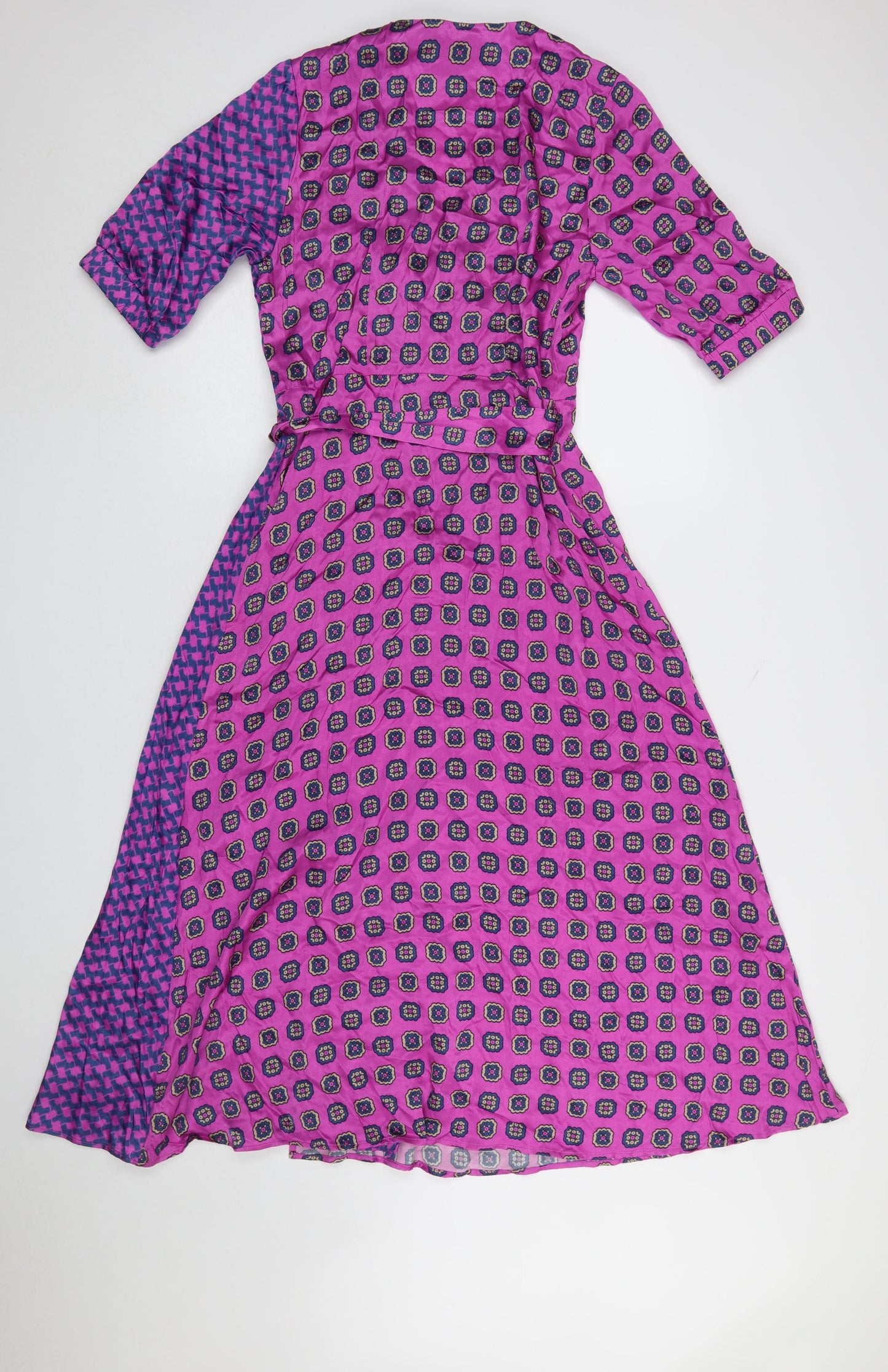 Womens UK Size S Cecilie Copenhagen Wrap Dress
