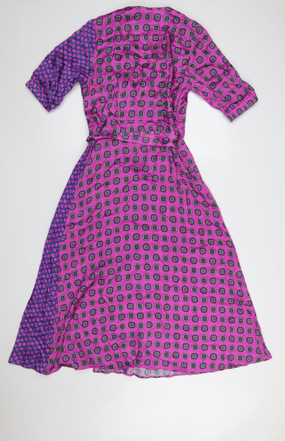 Womens UK Size S Cecilie Copenhagen Wrap Dress