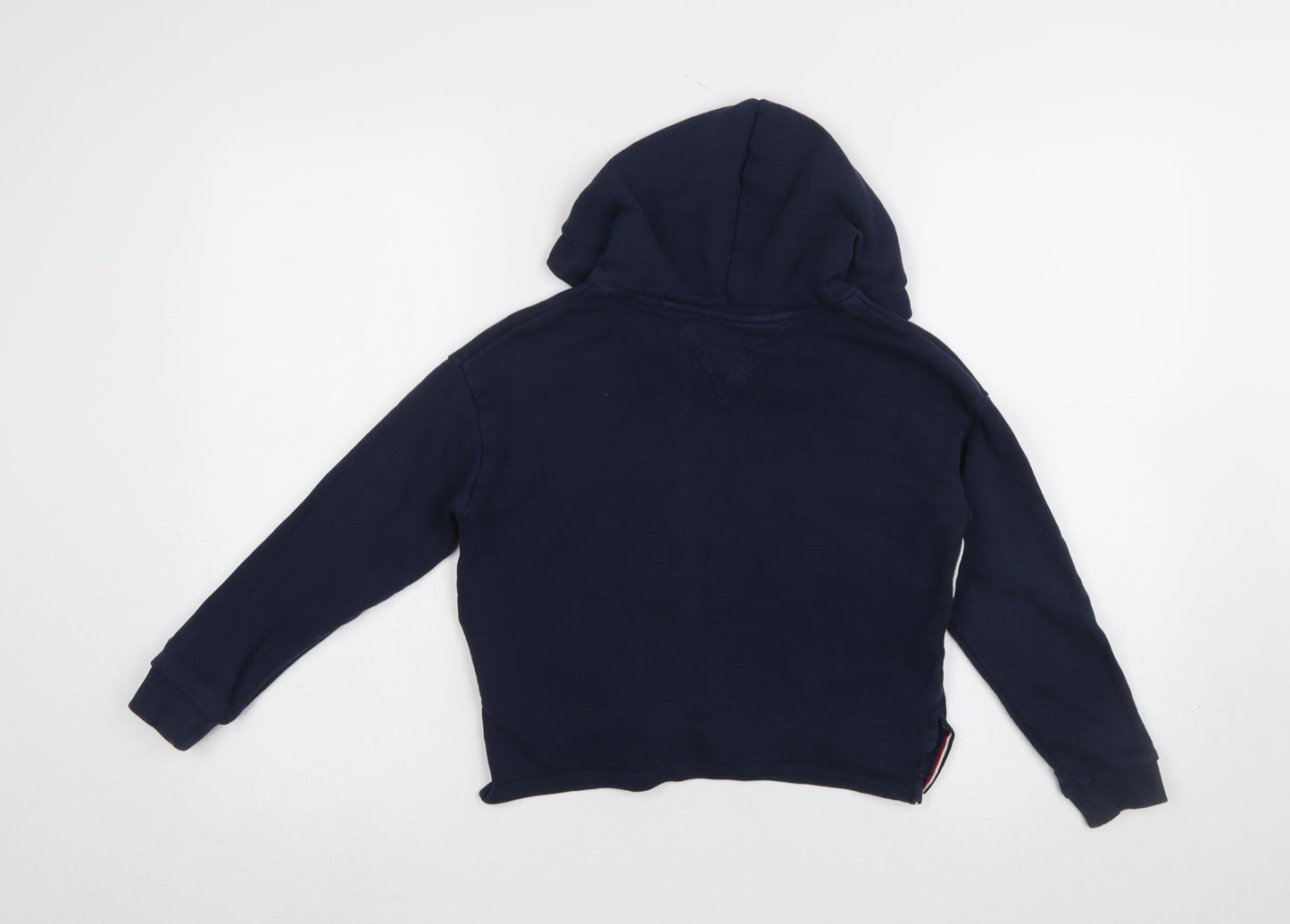 Boys UK Size 10 Years Tommy Hilfiger Blue Pullover Hoodie