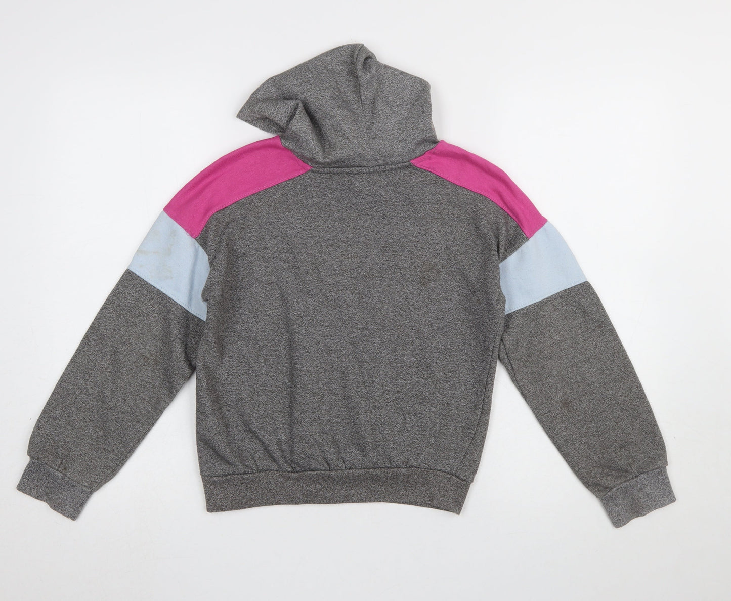 Girls UK Size 13-14 Years Reebok Grey Pullover Hoodie