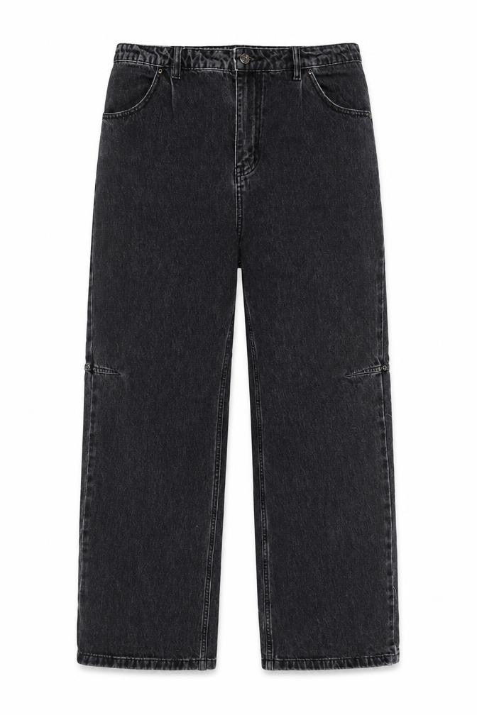 Womens UK Size XL PSO Brand Regular Fit Straight Black Jeans