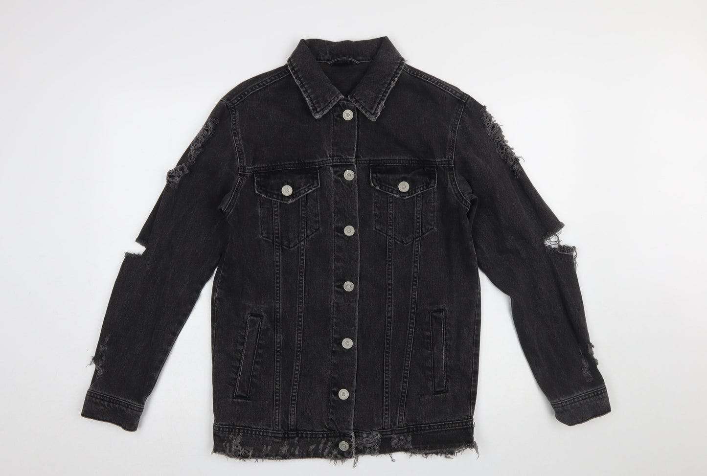 Womens UK Size XS BDG Black Basic Jacket