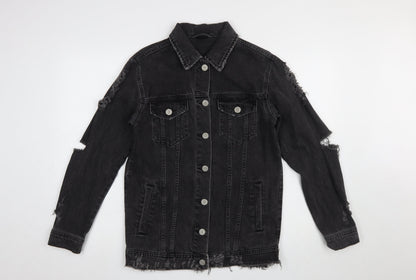 Womens UK Size XS BDG Black Basic Jacket