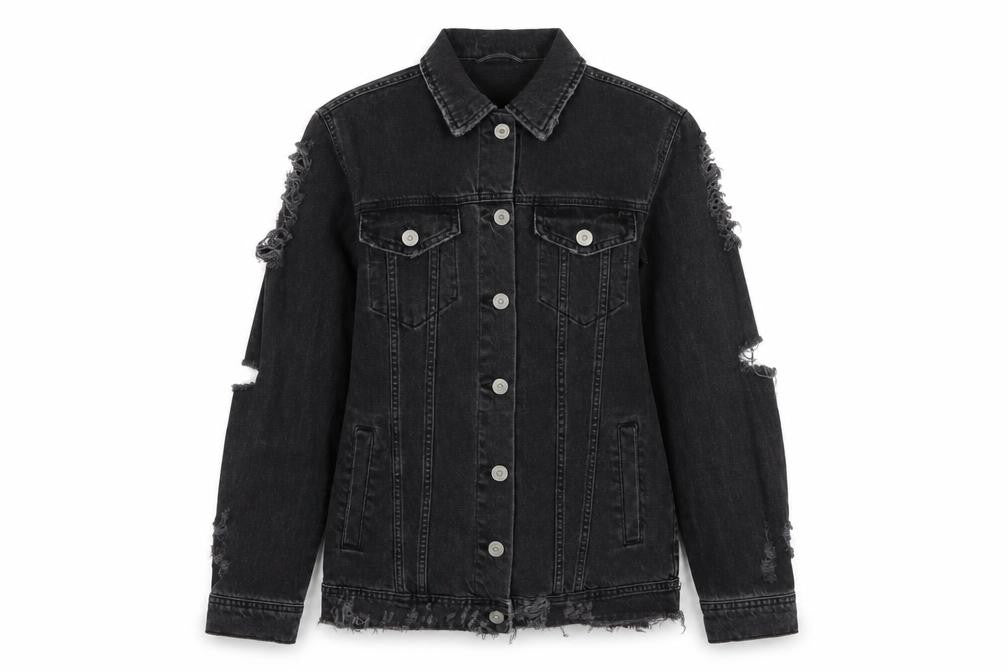 Womens UK Size XS BDG Black Basic Jacket