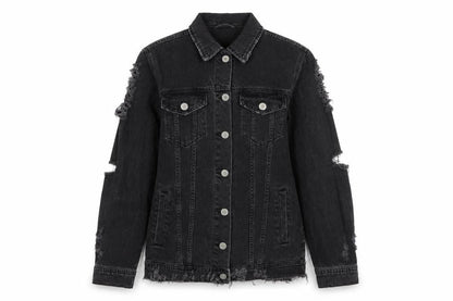 Womens UK Size XS BDG Black Basic Jacket