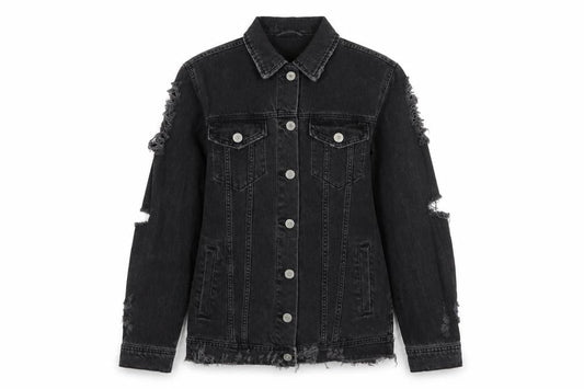 Womens UK Size XS BDG Black Basic Jacket