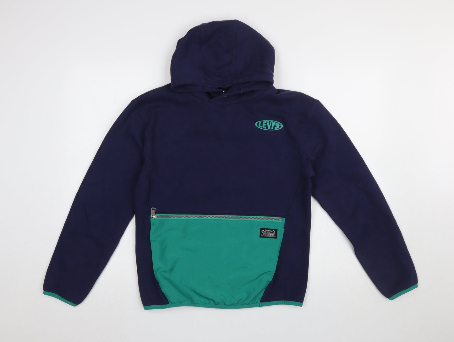 Boys UK Size 14 Years Levi's Blue Pullover Hoodie