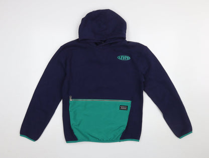 Boys UK Size 14 Years Levi's Blue Pullover Hoodie