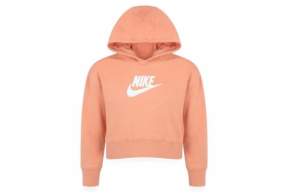 Girls UK Size S Nike Pink Pullover Hoodie