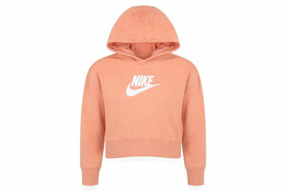 Girls UK Size S Nike Pink Pullover Hoodie