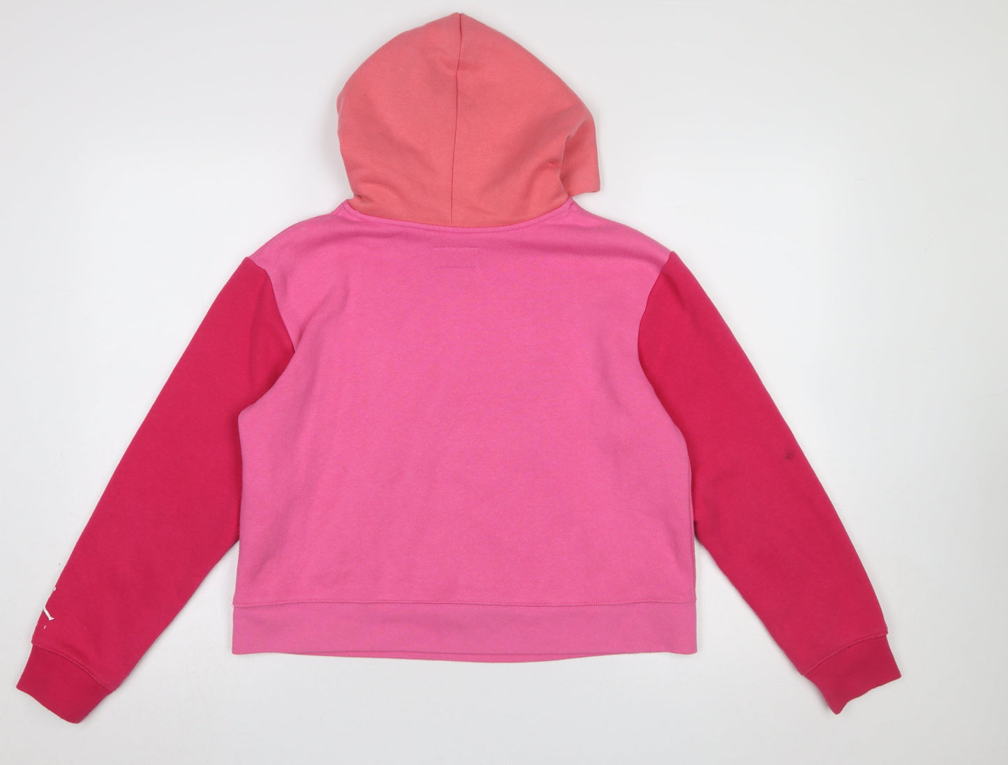 Girls UK Size 13-15 Years Jordan Pink Pullover Hoodie