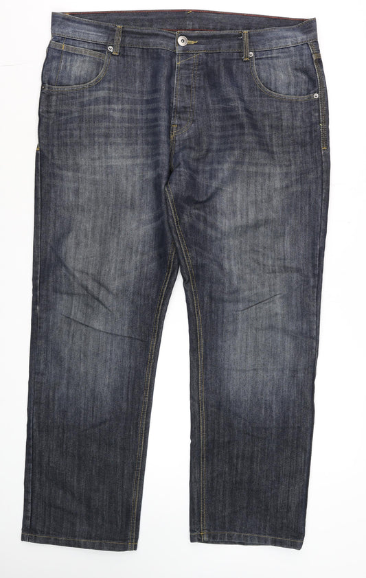 Mens UK Size 40 in Dunnes Stores Regular Fit Straight Blue Jeans