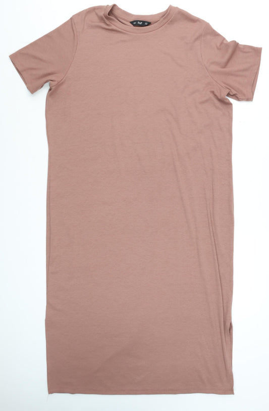 Womens UK Size 10 F&F T-Shirt Dress