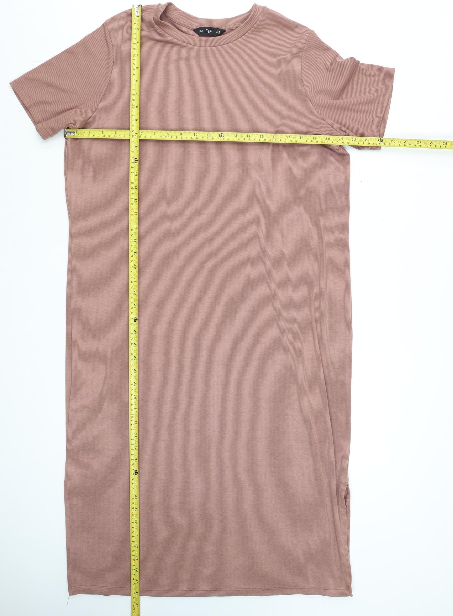 Womens UK Size 10 F&F T-Shirt Dress