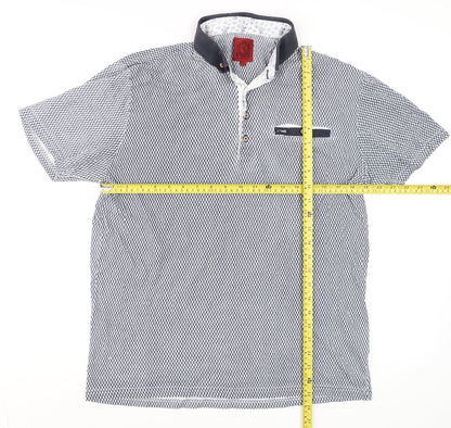 Mens UK Size L Swade 100% Cotton Polo Shirt