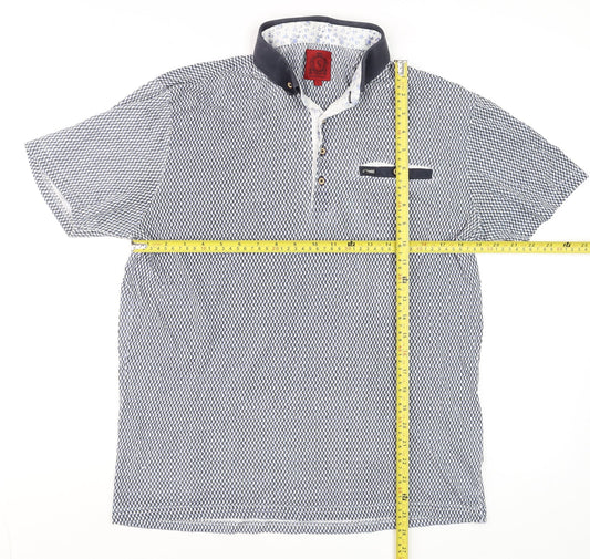 Mens UK Size L Swade 100% Cotton Polo Shirt