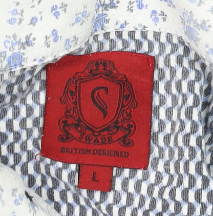 Mens UK Size L Swade 100% Cotton Polo Shirt