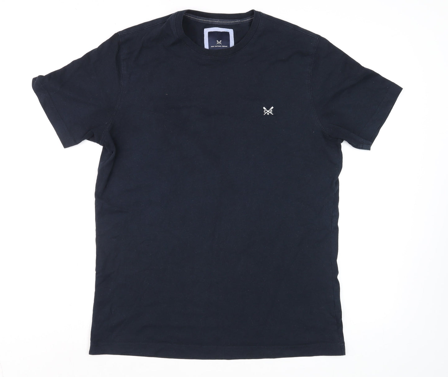 Mens UK Size M Crew Clothing Company Blue  T-Shirt