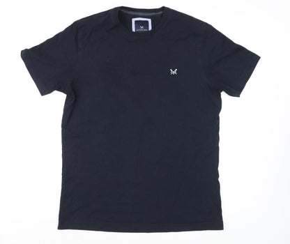 Mens UK Size M Crew Clothing Company Blue  T-Shirt