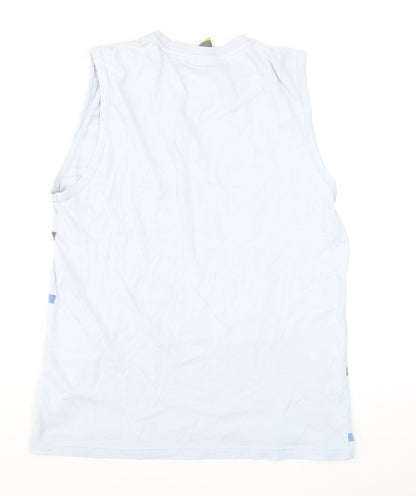 Mens UK Size M Everlast Blue Gym & TrainingRunning & JoggingBodybuilding Tank