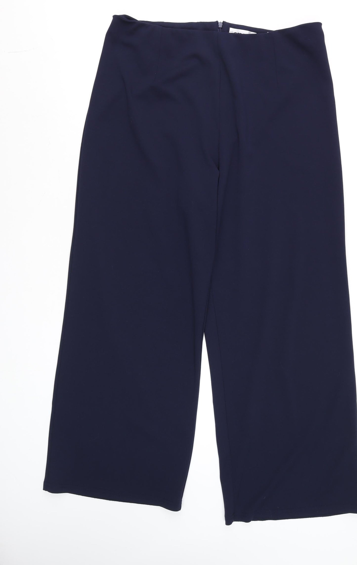 Womens UK Size 18 Gerard Regular Fit Business Casual Formal Workwear Blue Trouse