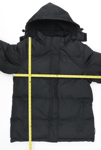 Womens UK Size 14 Mountain Warehouse Black Puffer Jacket