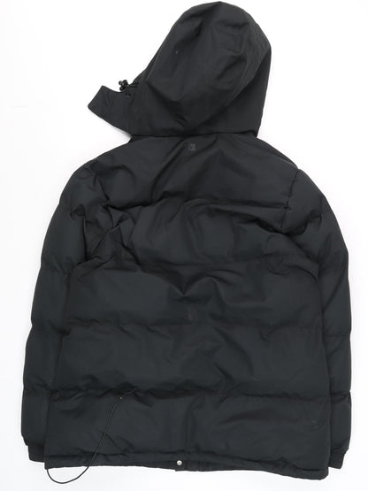 Womens UK Size 14 Mountain Warehouse Black Puffer Jacket