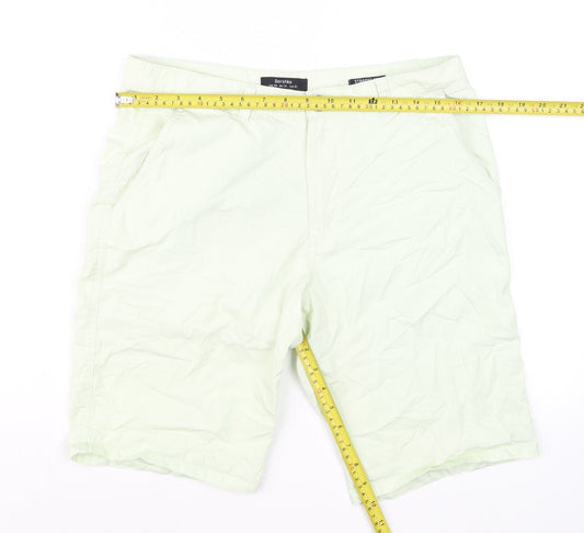 Mens UK Size 31 Bershka Regular Fit Chino Shorts