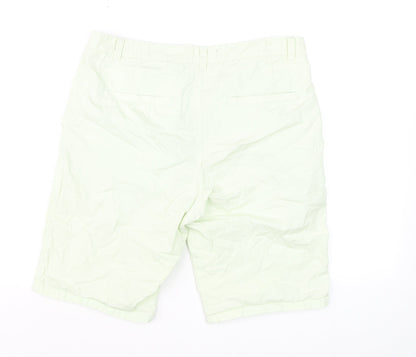 Mens UK Size 31 Bershka Regular Fit Chino Shorts