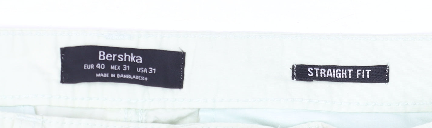 Mens UK Size 31 Bershka Regular Fit Chino Shorts