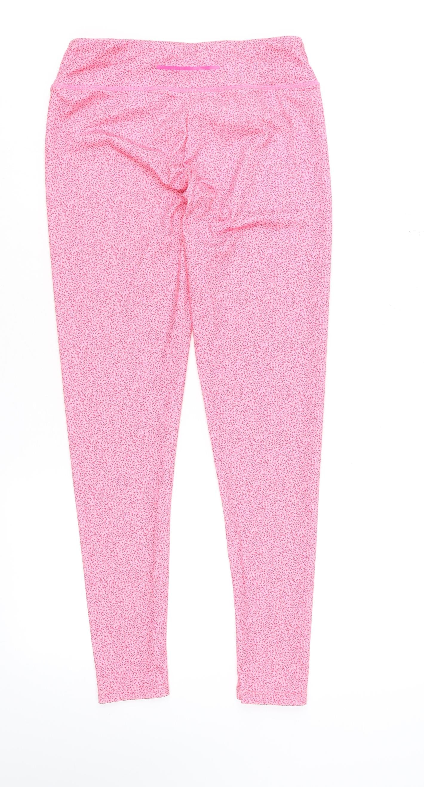 Womens UK Size M Leigh Tucker Willow Regular Fit Leggings Pink Leggings