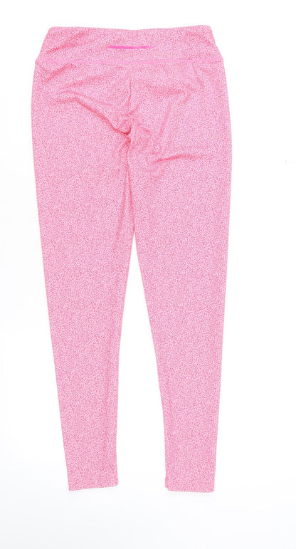 Womens UK Size M Leigh Tucker Willow Regular Fit Leggings Pink Leggings
