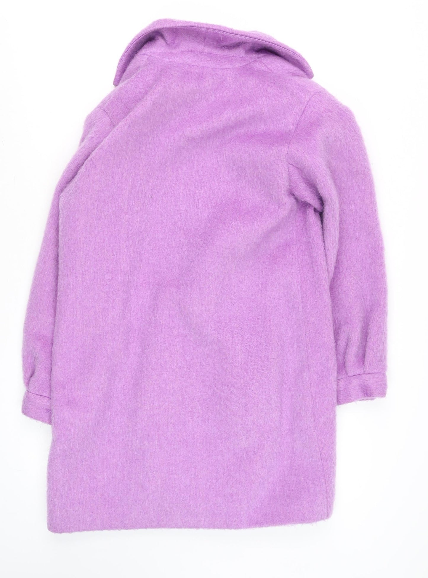 Womens UK Size 10 Gallery Purple Overcoat