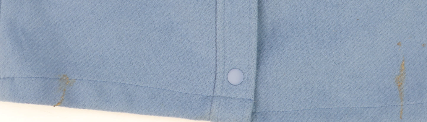 Womens UK Size XS Marks and Spencer Blue Overcoat