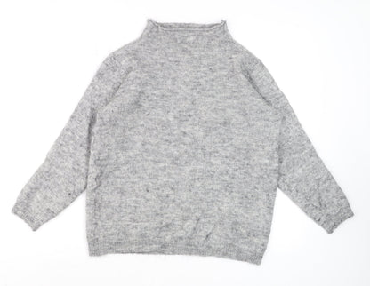 Womens UK Size L Fransa Grey Pullover Jumper
