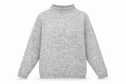 Womens UK Size L Fransa Grey Pullover Jumper