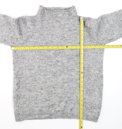 Womens UK Size L Fransa Grey Pullover Jumper
