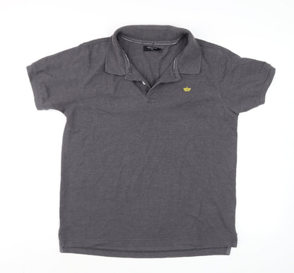 Mens UK Size M Industrialize Cotton Blend Polo Shirt