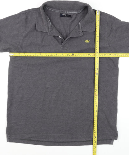 Mens UK Size M Industrialize Cotton Blend Polo Shirt