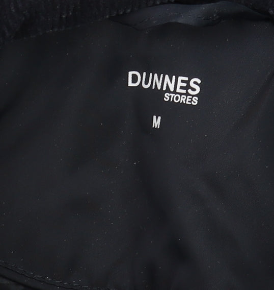 Mens UK Size M Dunnes Stores Blue Quilted Coat